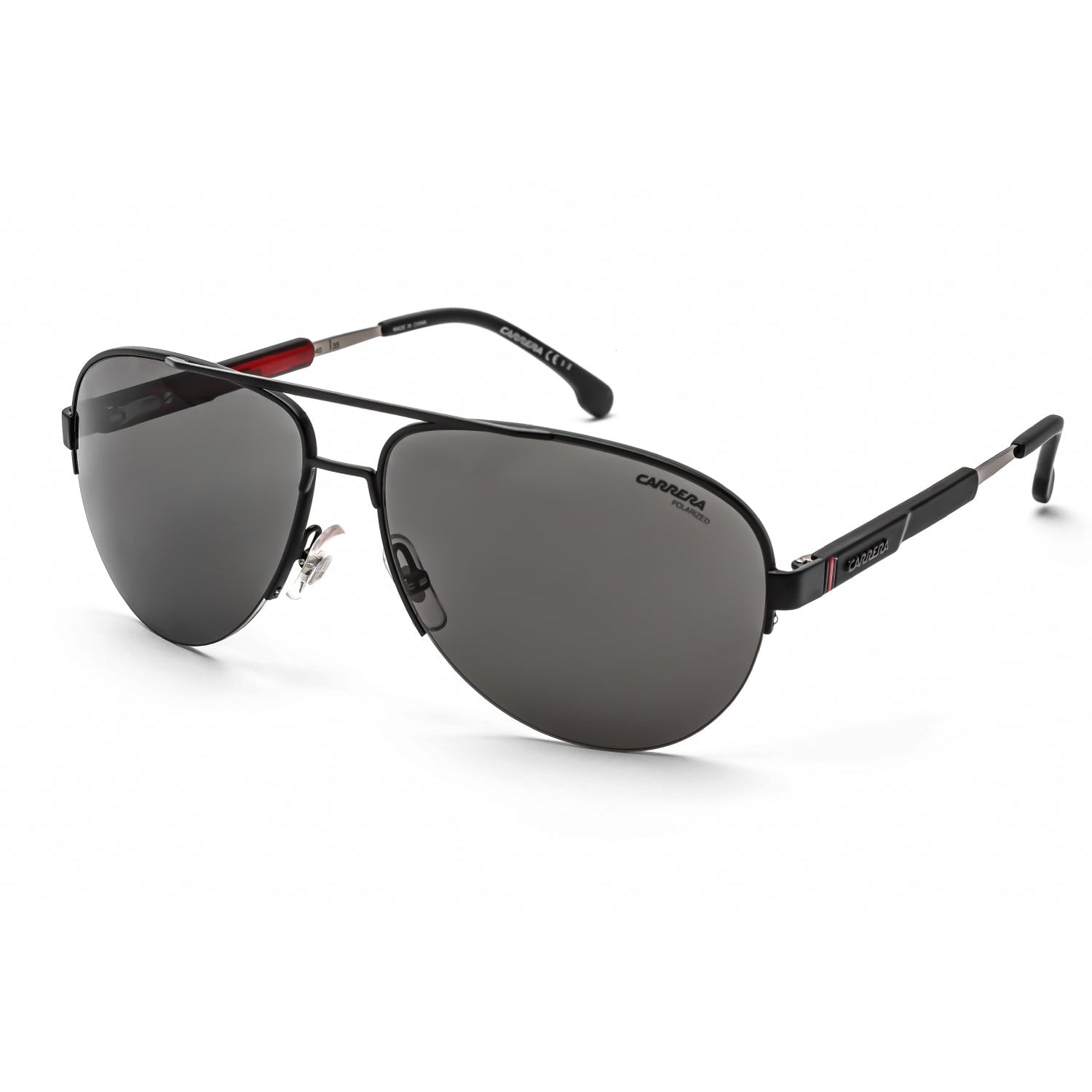 Carrera 8030/S Sunglasses Matte Black / Grey Polarized – AmbrogioShoes