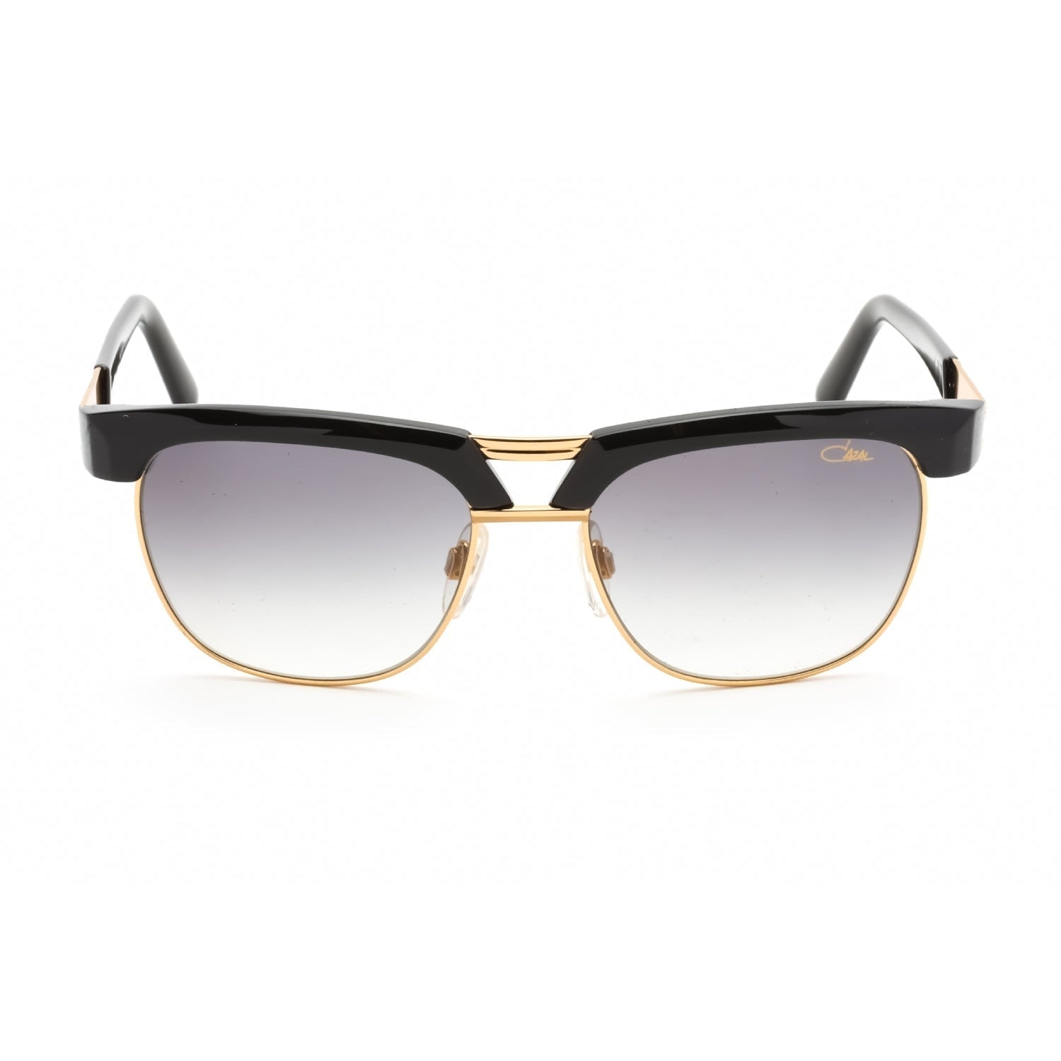 Cazal 9065 Sunglasses Black Gold / Grey Gradient (S)