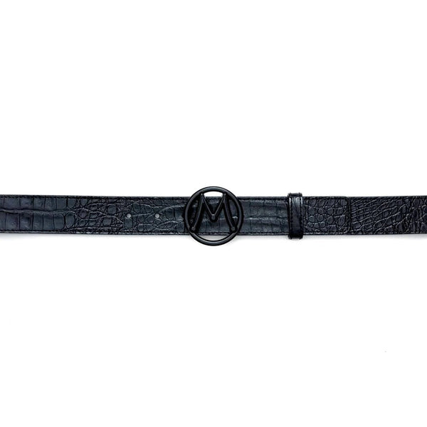 Louis Vuitton Navy Blue/Grey Monogram Fabric LV Circle Belt 90CM Louis  Vuitton