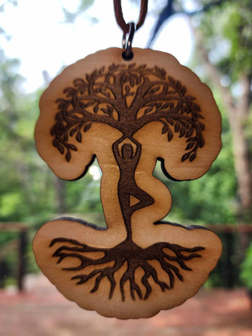 Tree of Life wooden air freshener