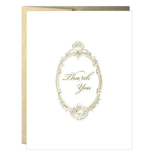 THANK YOU STAMP Card  Fickle Hill Letterpress