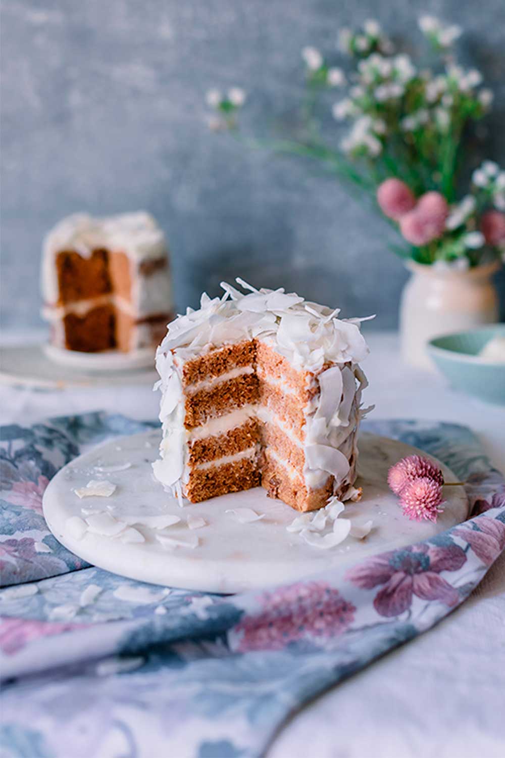 Carrot cake con crema de queso - Blog de Claudia&Julia