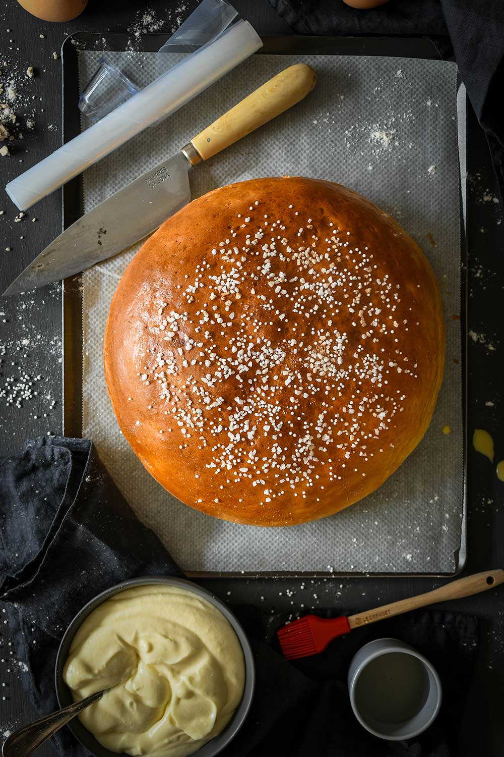 Tarta tropézienne – Claudia&Julia