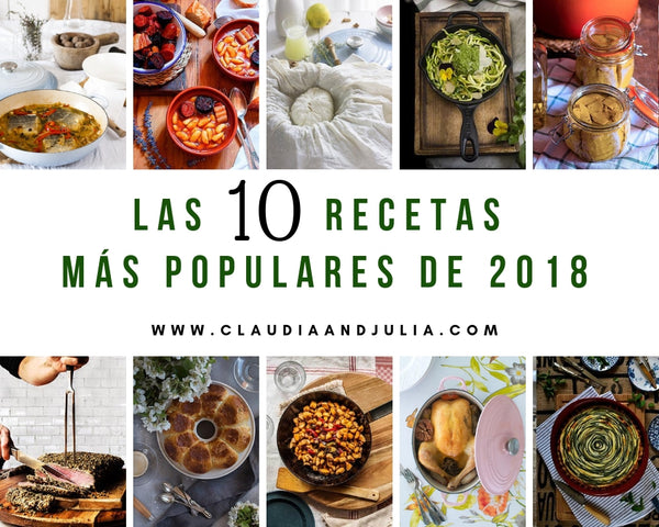 Top recipes of 2018