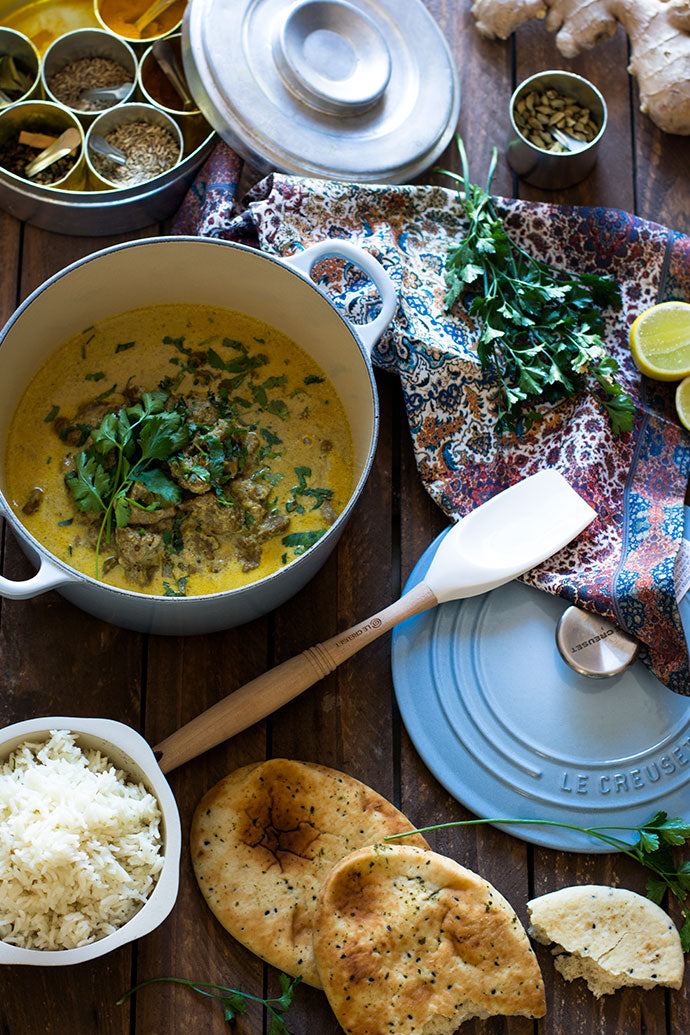 Indian stew in korma cocotte