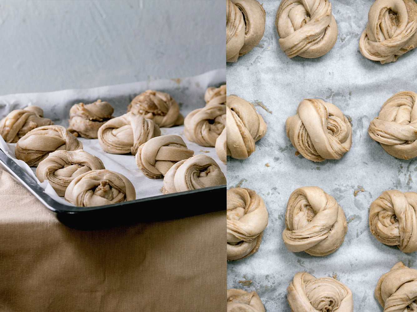 Preparación de los kanelbullar