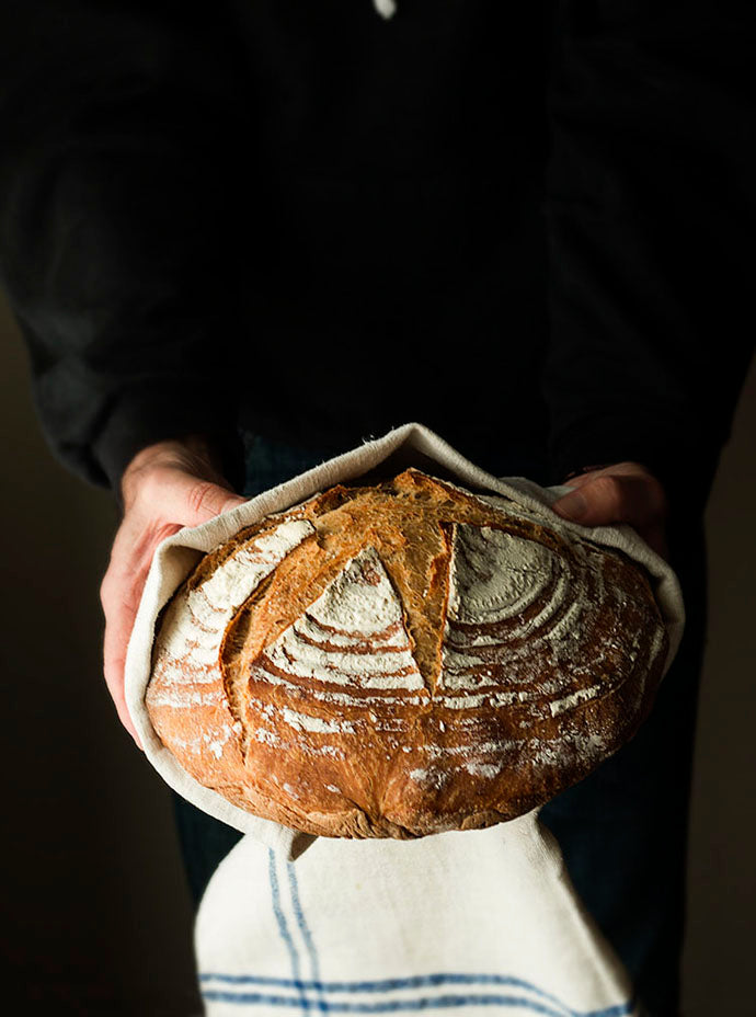Cesta ovalada para fermentar pan de hasta 500gr