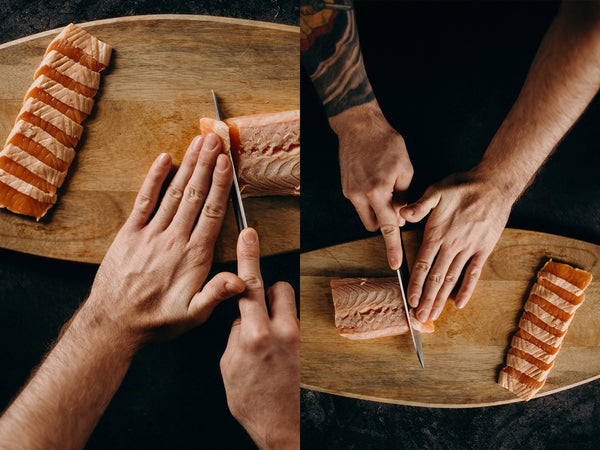 Rezept für Lachs-Sashimi