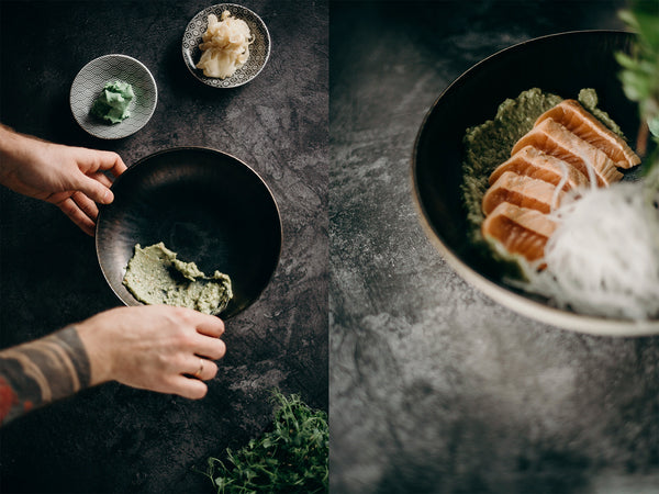 Receta Sashimi de salmón