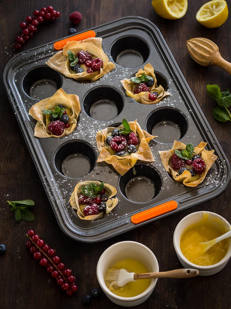 lemon curd tartlets