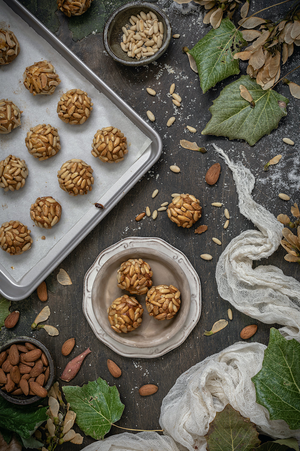 Panellets de boniato y canela