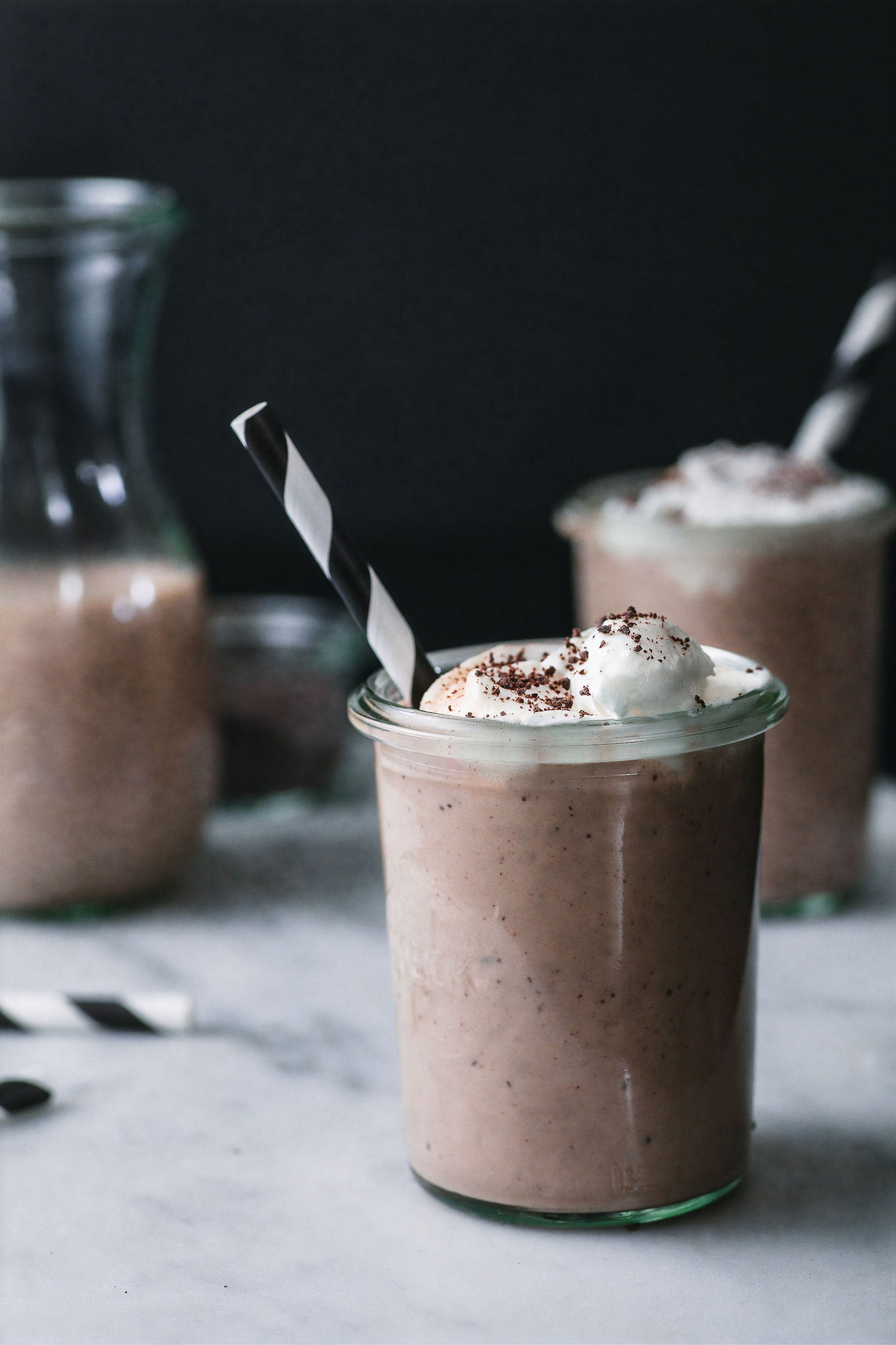 Batido de algarroba