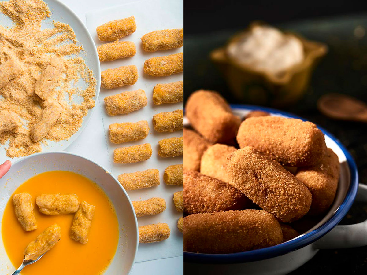 Receta de croquetas caseras de bacalao