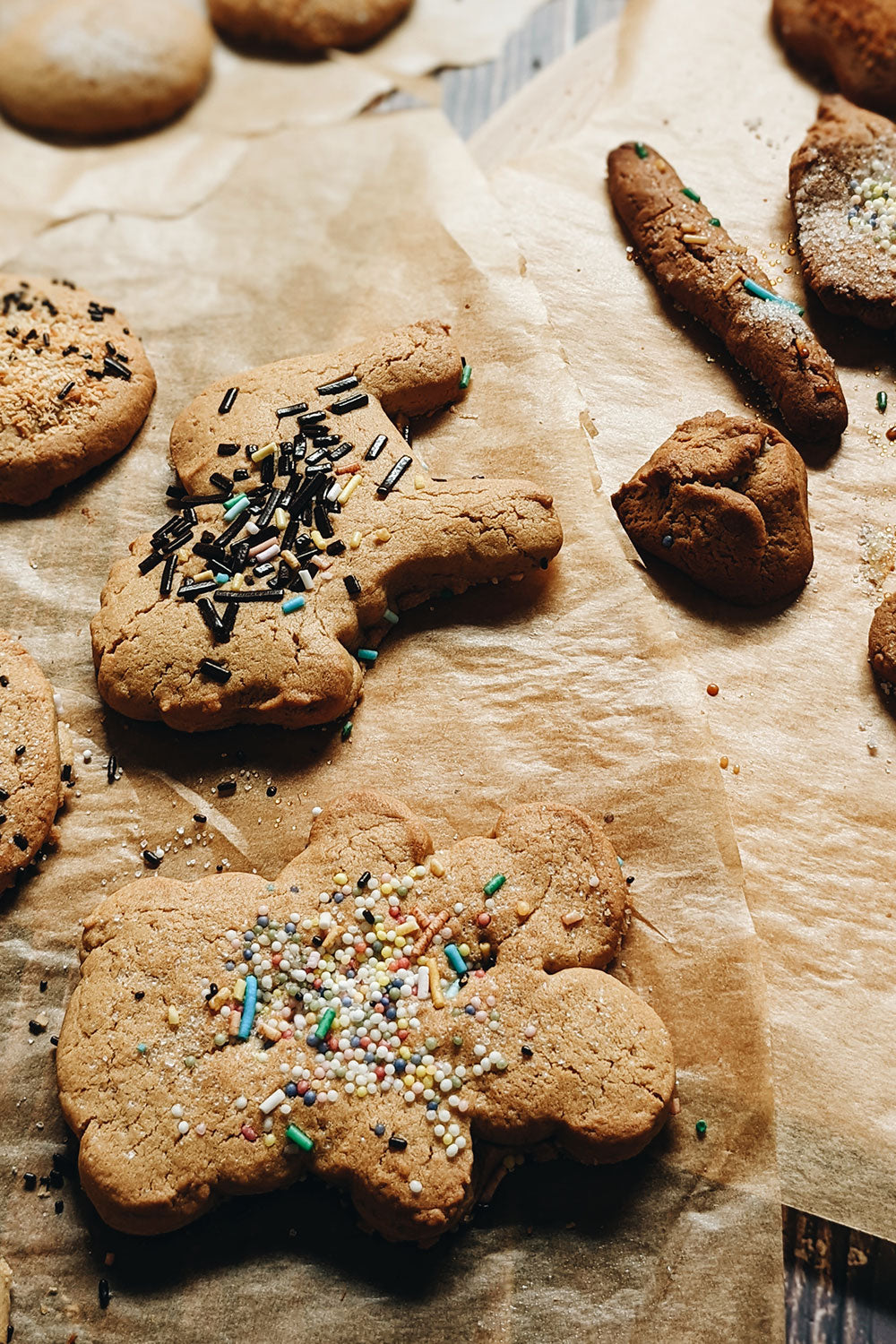 Receta de galletas de azúcar moreno y jengibre