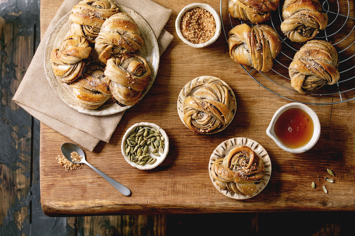 Kanelbullar preparados