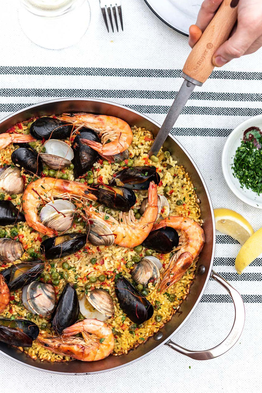 Receta de paella