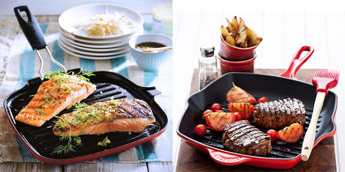 le creuset iron grills