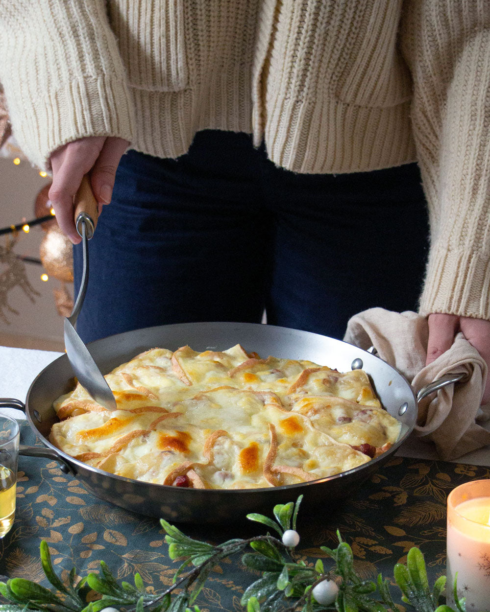 Tartiflette raclette: patatas con queso a la francesa - Blog de  Claudia&Julia