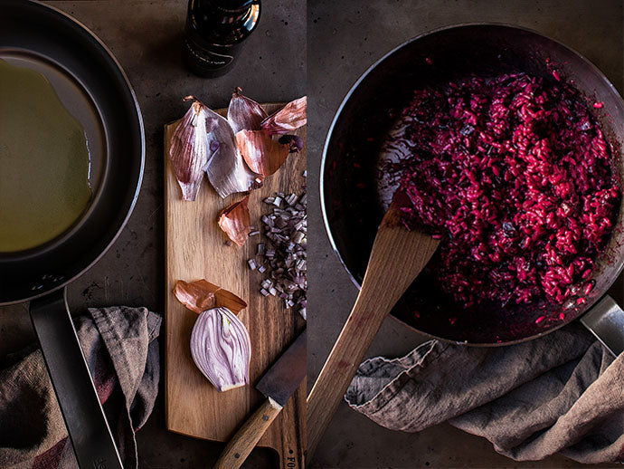 Rezept für Rote-Bete-Risotto