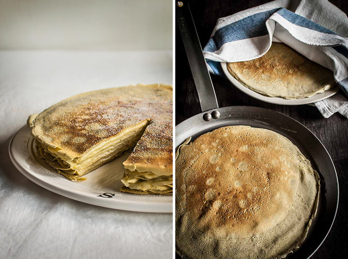 Creperas y utensilios para hacer tortitas y crepes