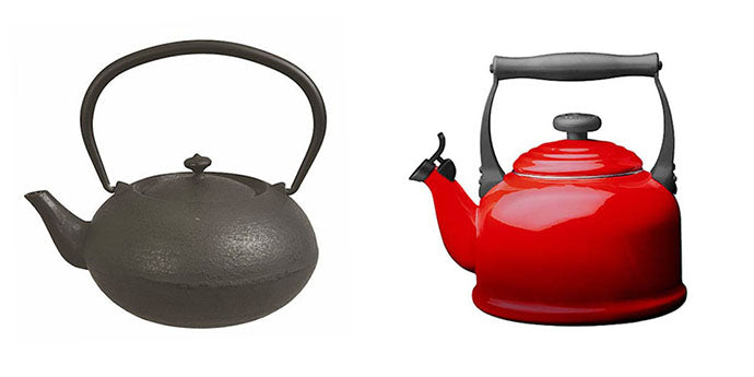 teapot and kettle