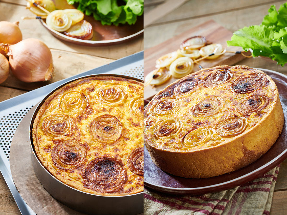 Receta de tarta de cebolla