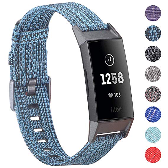 fitbit charge 3 cloth bands