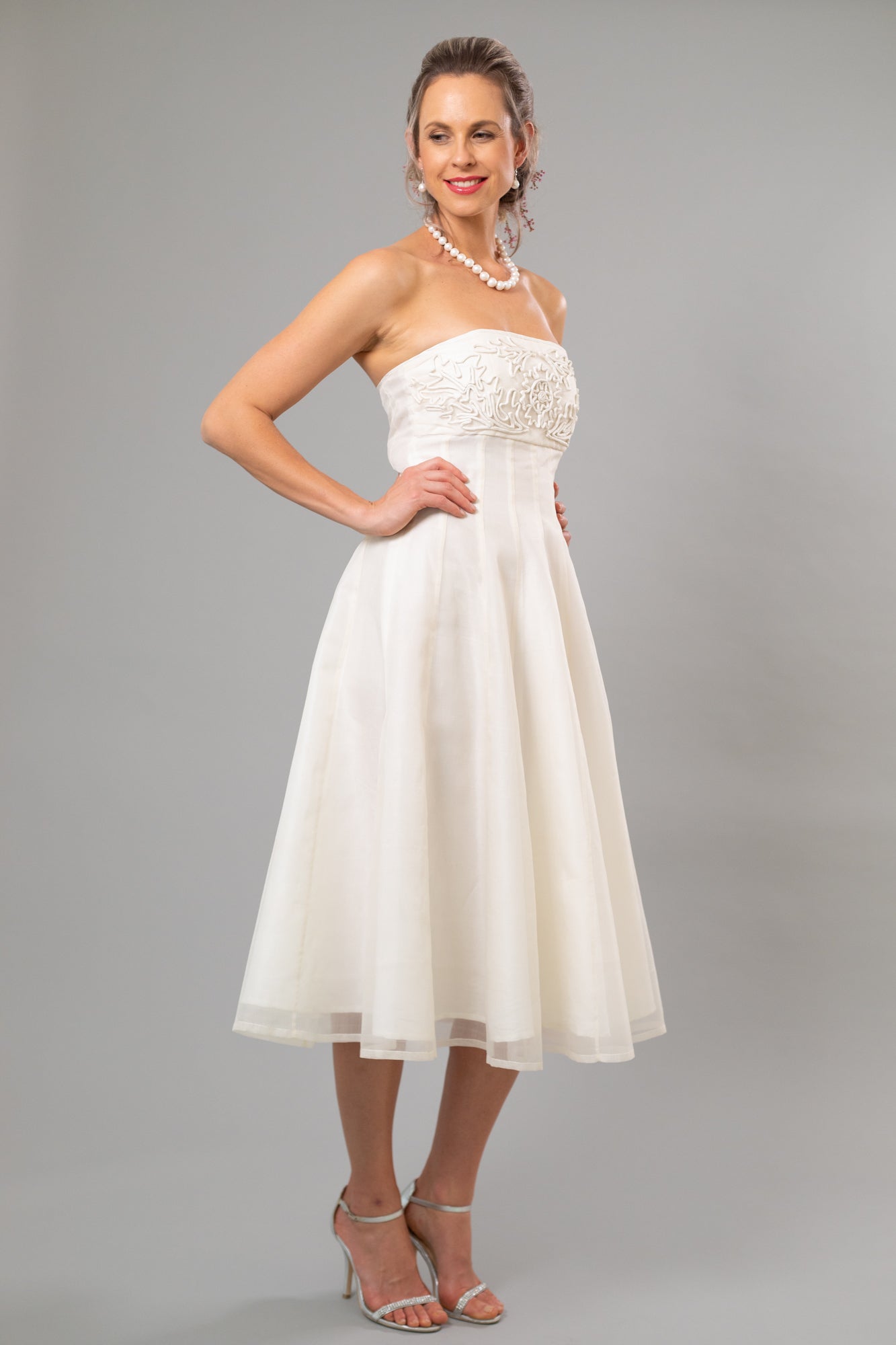 Living Silk - Jasmine Lace Dress - For the Understated Bride