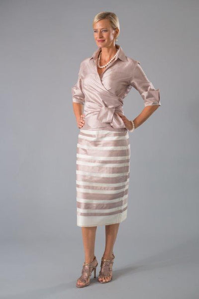 silk mother of the bride dress