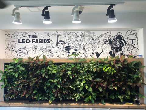 HDB green wall system toa payoh