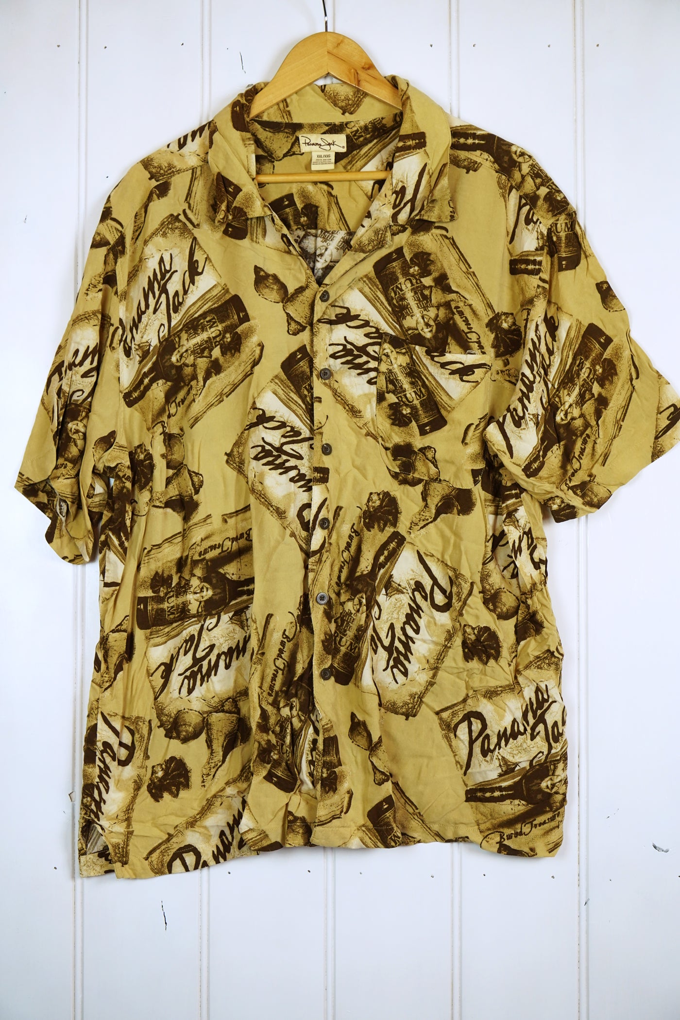 Retro Lobster Pattern Hawaiian Shirt, Unique Print Shirt For Adults