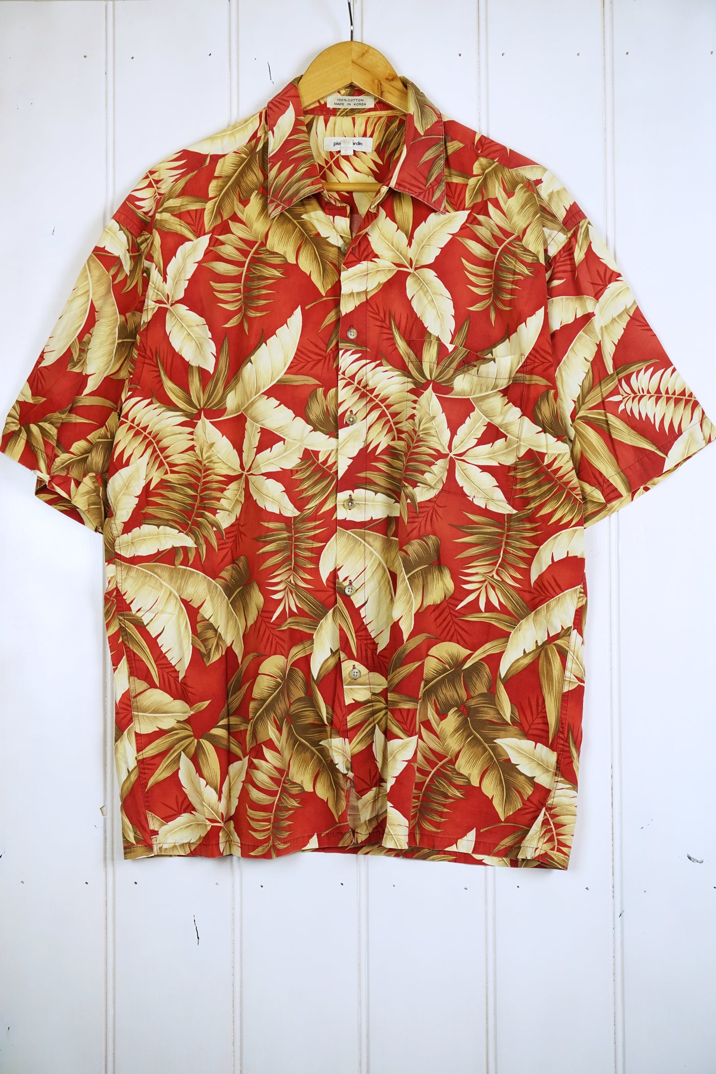 Vintage Hawaiian Shirt - Pierre Cardin Shirt - XLarge – The Bruns Shop