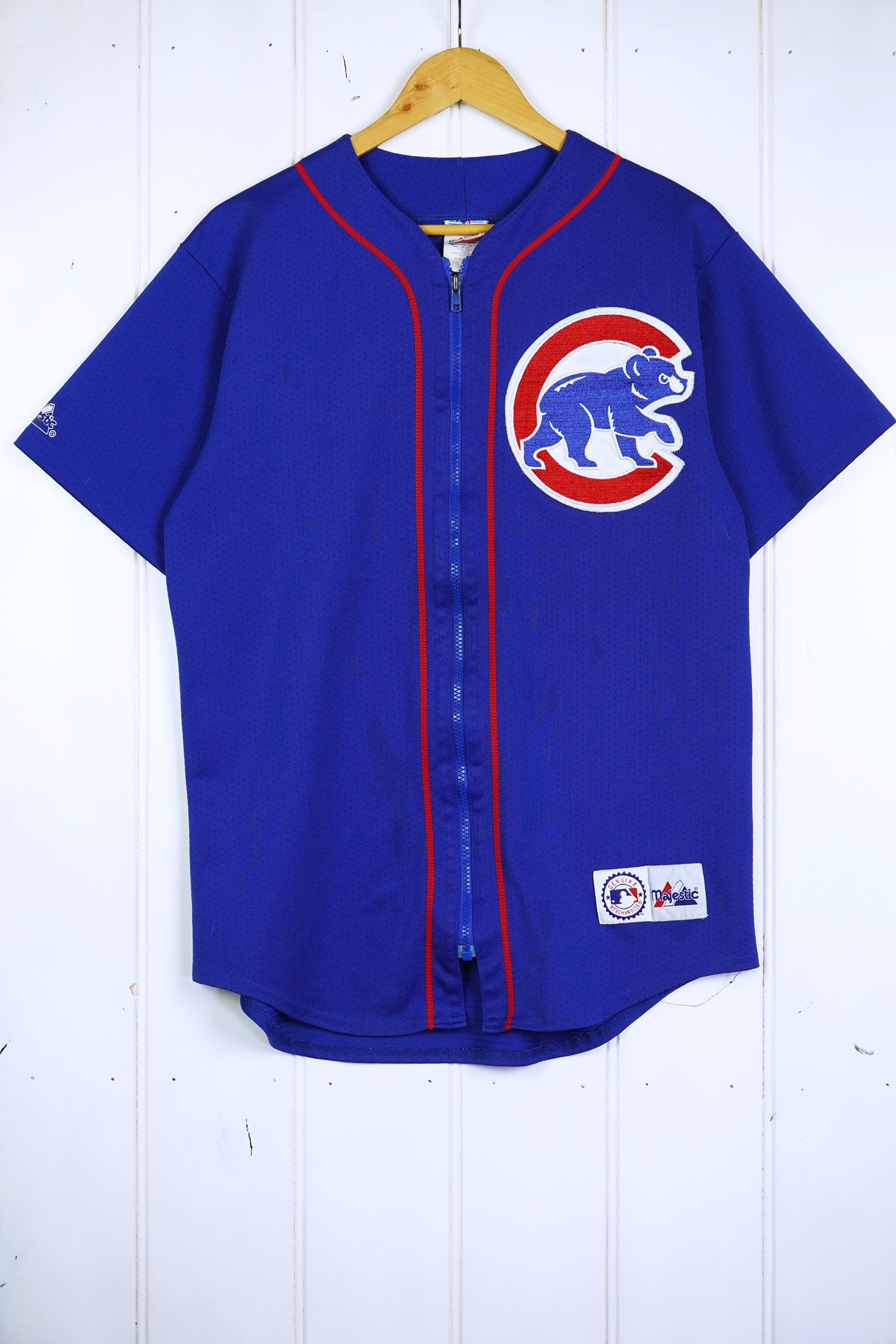 Vintage Chicago Cubs Majestic Baseball Jersey, Youth Medium, 10-12 – Stuck  In The 90s Sports