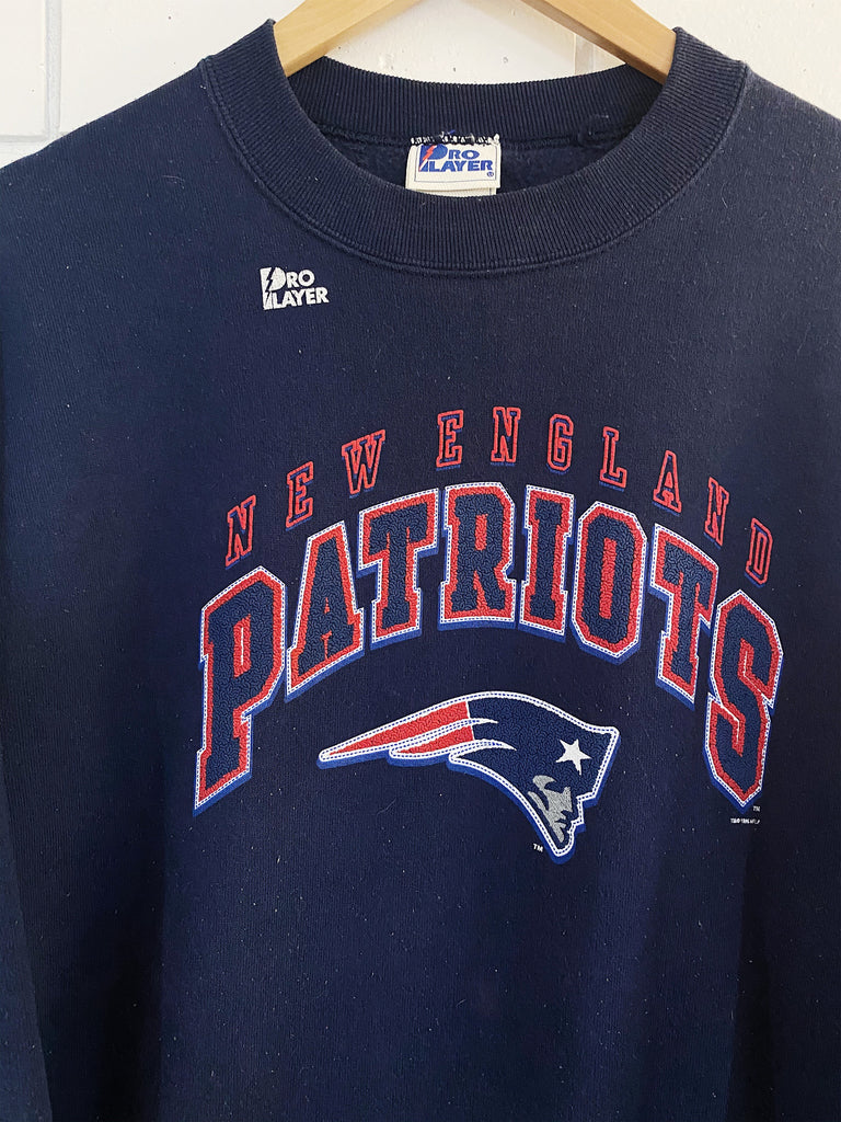 vintage new england patriots sweatshirt