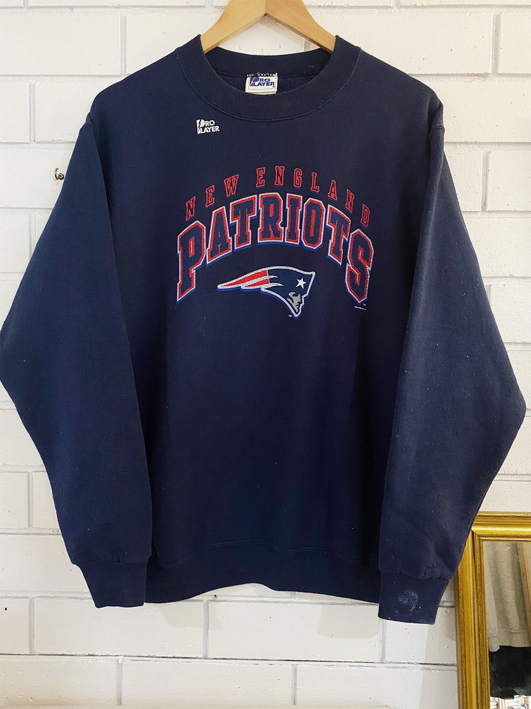 retro patriots sweatshirt