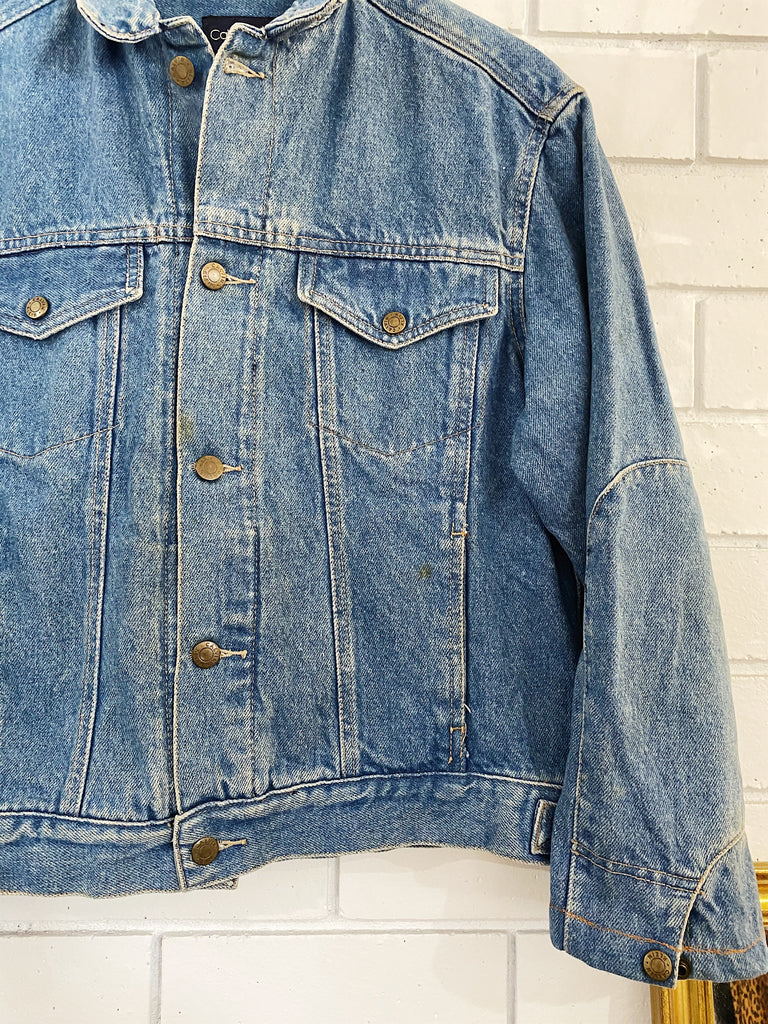 vintage calvin klein denim jacket