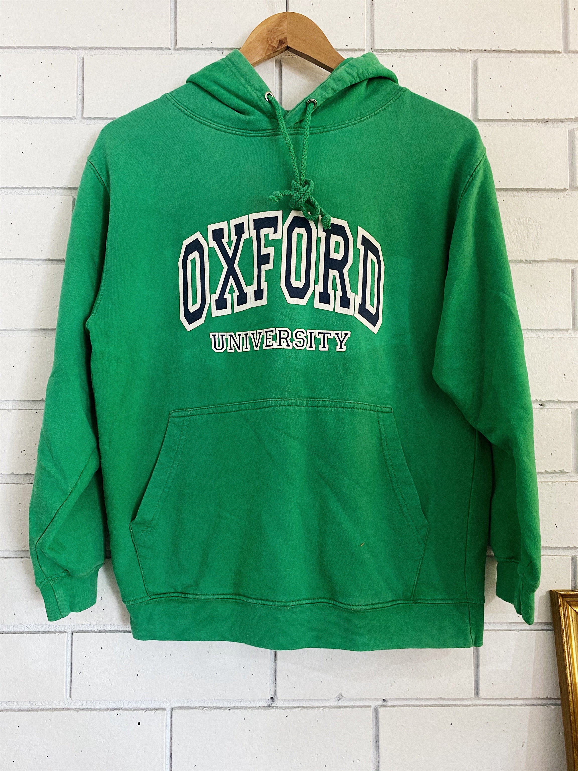 vintage green hoodie