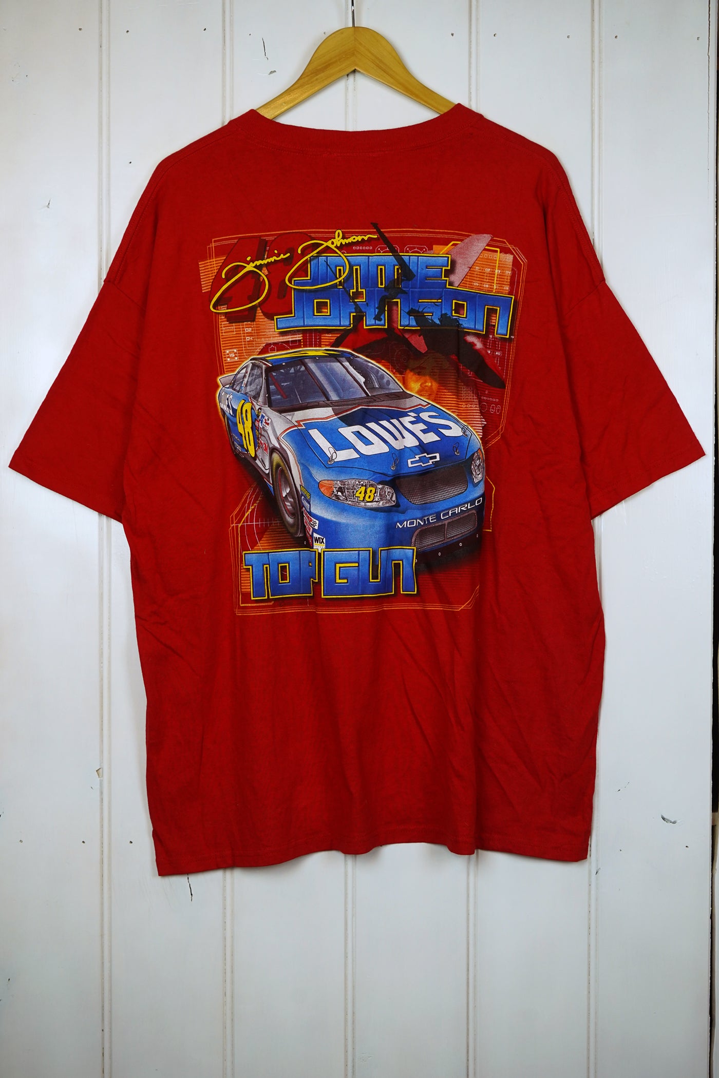 00s Jimmie Johnson Shirt Vintage 48 Monte Carlo Car Racing 