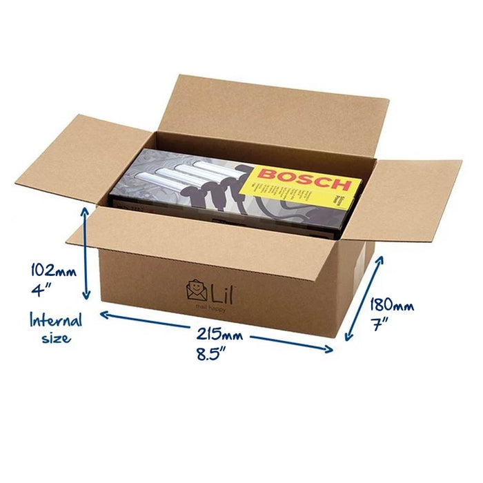 cardboard box measurements