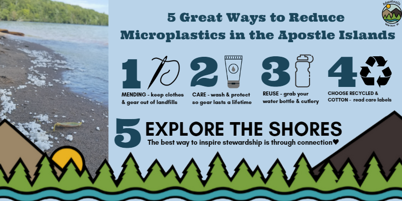 5 Easy ways to reduce microplastics in Lake Superior