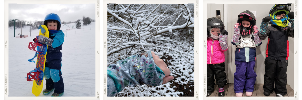 Snow Sleeves™ Wrist Gaiters.  Easy one size design for toddlers and adults that fit snugly over gloves and jacket sleeves to keep gloves on and snow off those sensitive wrists.  