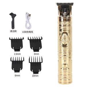 gold cordless zero gapped trimmer hair clipper