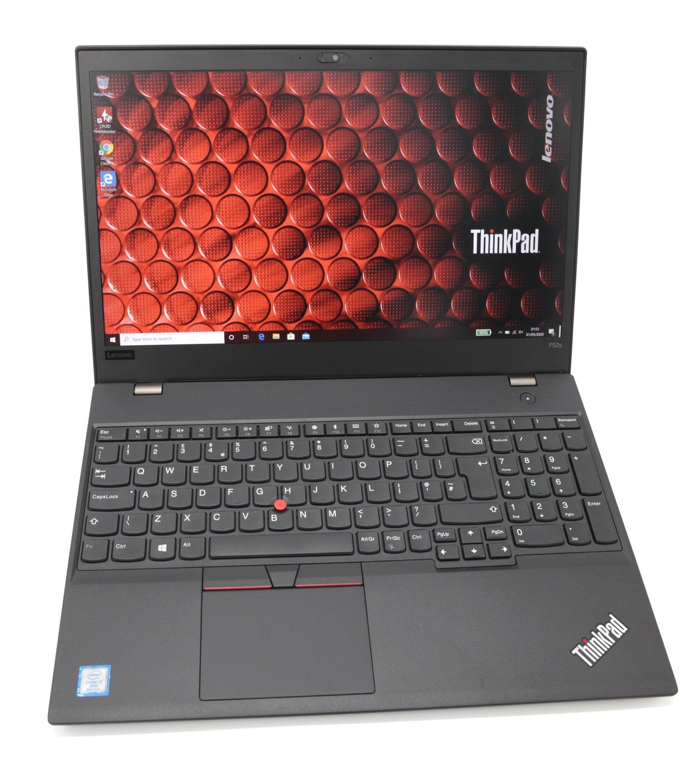 Lenovo ThinkPad P52s Laptop Core i78650U, 32GB RAM, 512GB, Quadro