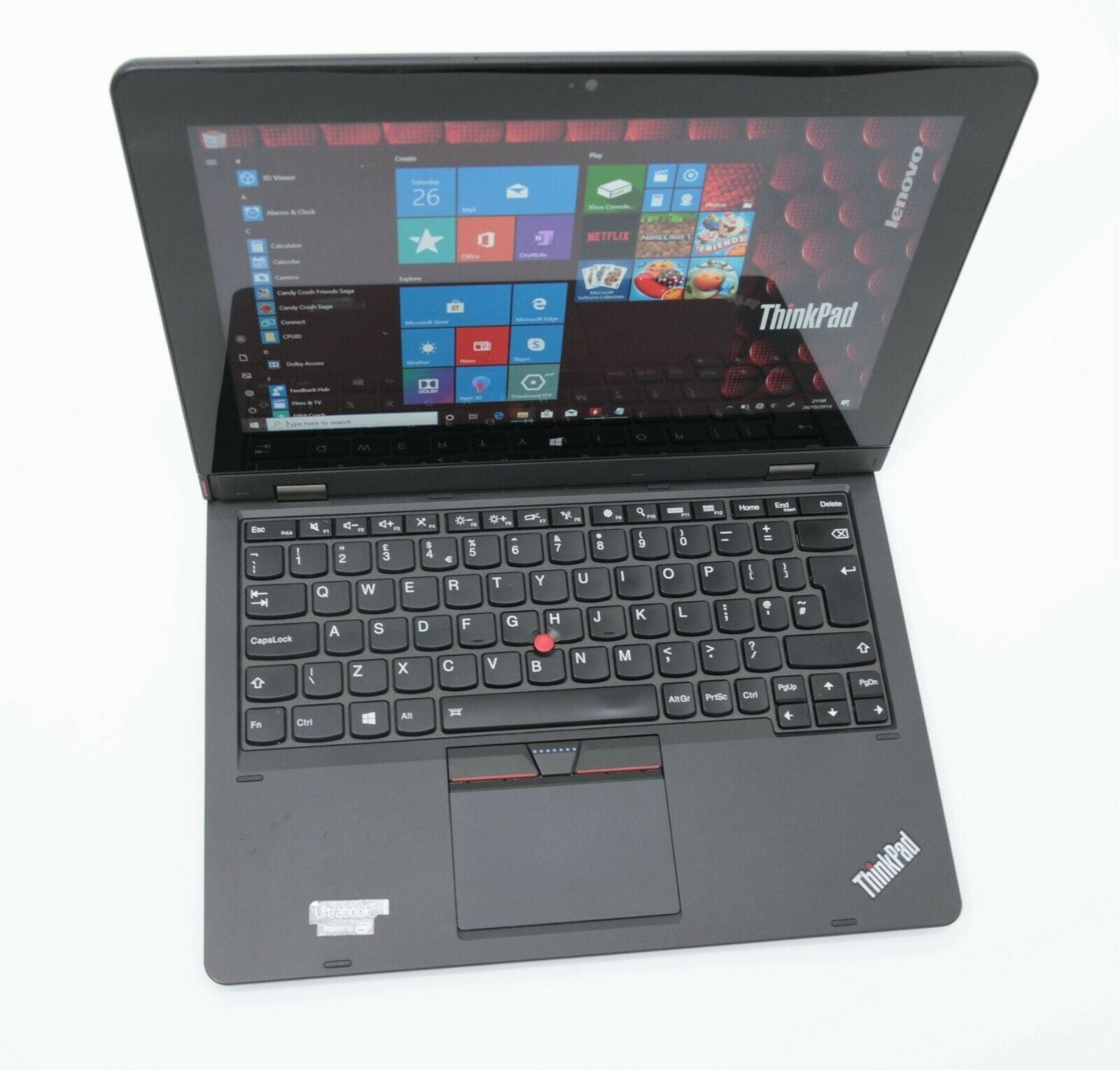  Lenovo  ThinkPad  2 in 1 Helix  11 6 IPS Tablet 8GB 256GB 