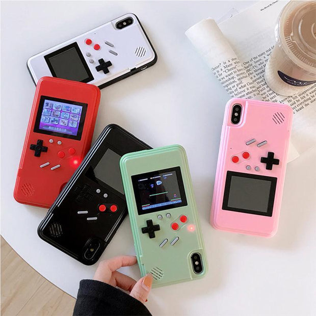 【HOT SALE, FREESHIPPING + 76% OFF】Color Screen Game Phone Case For iPhone 6/6S iPhone 7/8 iPhone 6sPlus/7Plus/8Plus iphone X/XS iphone XR iphone XS MAX 11 11 Pro 11 Pro Max