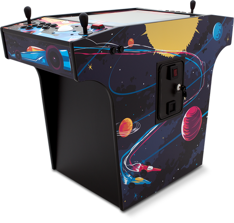 Space Race Cocktail Arcade Cabinet