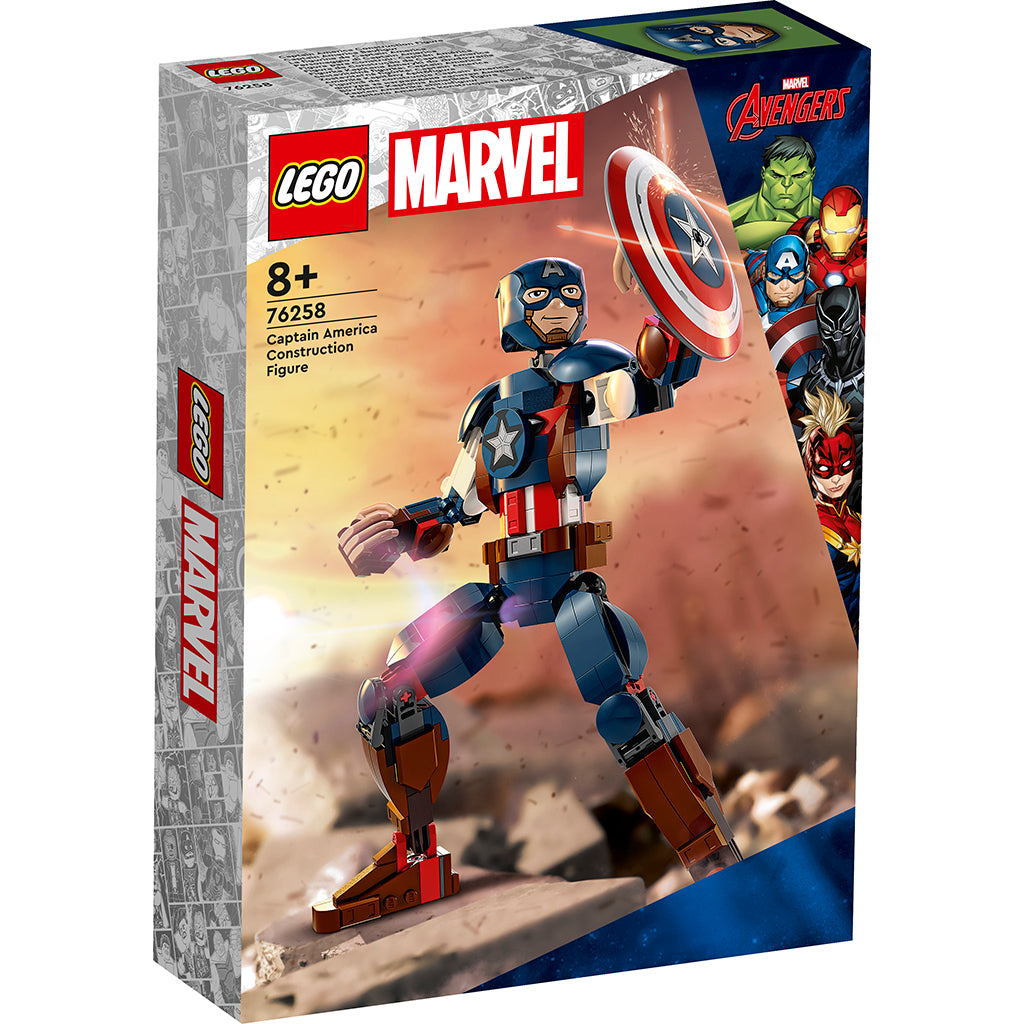 LEGO® Marvel Super Byg selv-figur Captain America - Lirum Larum Leg