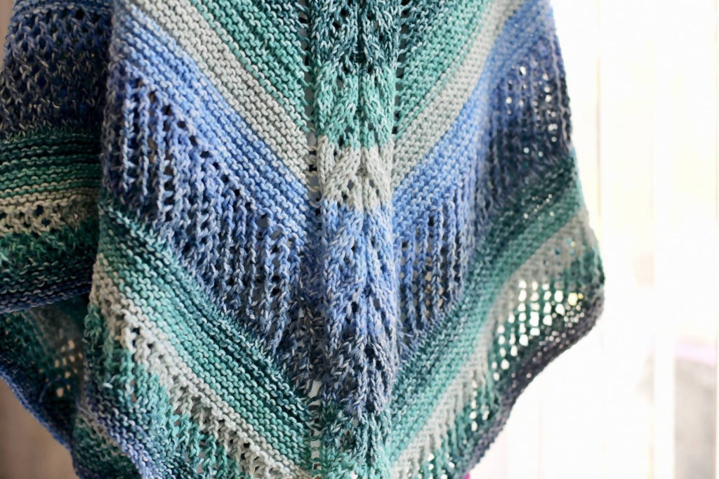 My First Knit Shawl Pattern