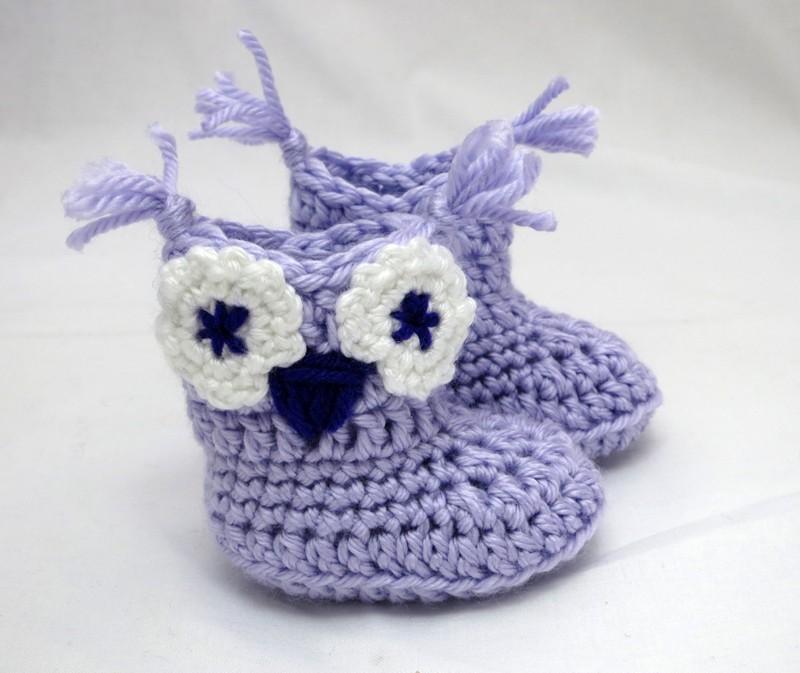 Owl Whooties Baby Booties And Beanie Gift Set Crochet Pattern Knitcrate