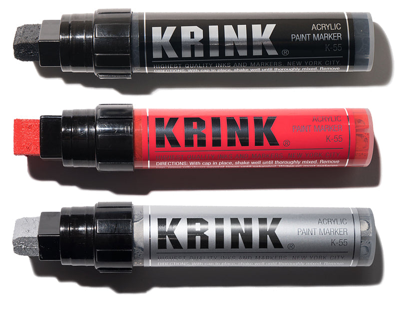 Krink K 55 Acrylic Paint Marker Silver